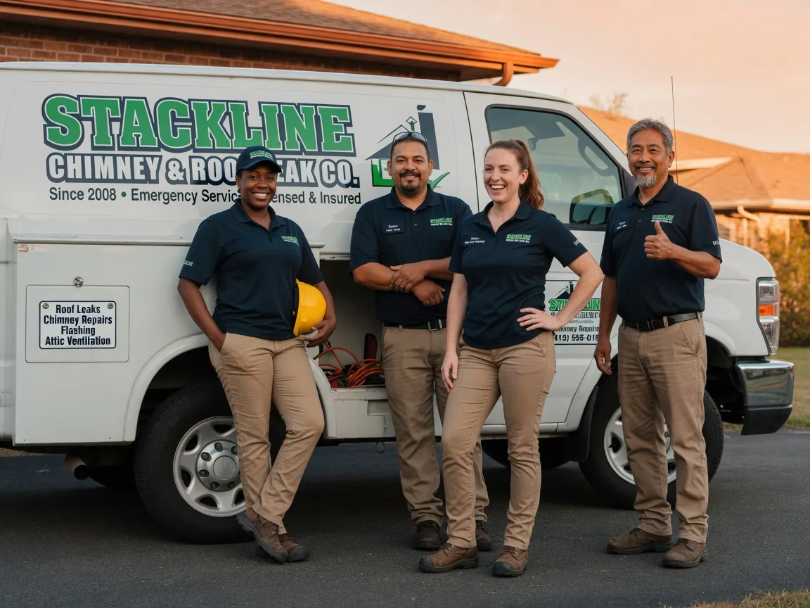 Chimney flashing repair company in Gary, IN
